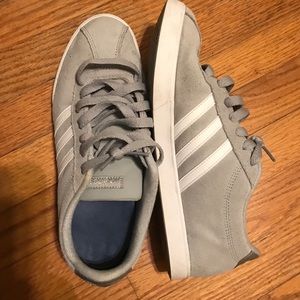 Adidas Neo Courtset Womens suede Sneakers 8.5